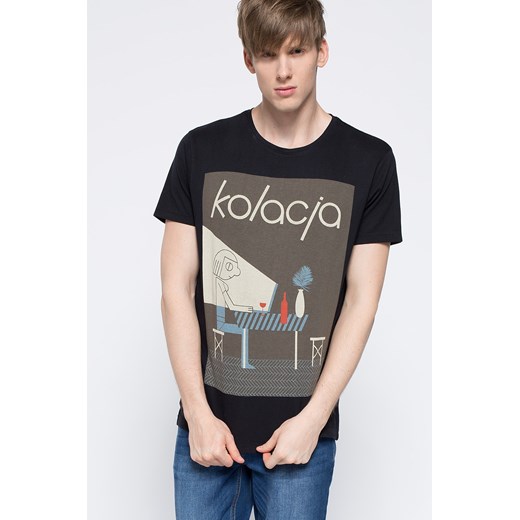 Tshirt - Medicine - T-shirt Patryk Mogilnicki for Medicine answear-com szary casual