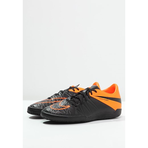 Nike Performance HYPERVENOM PHELON II TC IC Halówki black/total orange zalando szary lato