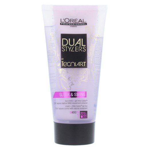 Loreal Tecni.Art Dual Stylers Sleek & Swing 2w1 Krem + żel wygładzający perfumeria rozowy