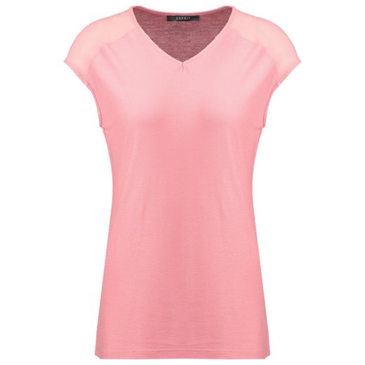 Esprit Collection Tshirt basic blush zalando rozowy bez wzorów/nadruków