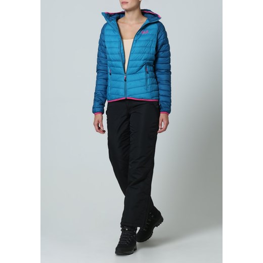 Jack Wolfskin ZENON XT Kurtka puchowa dark turquoise zalando niebieski kołnierzyk