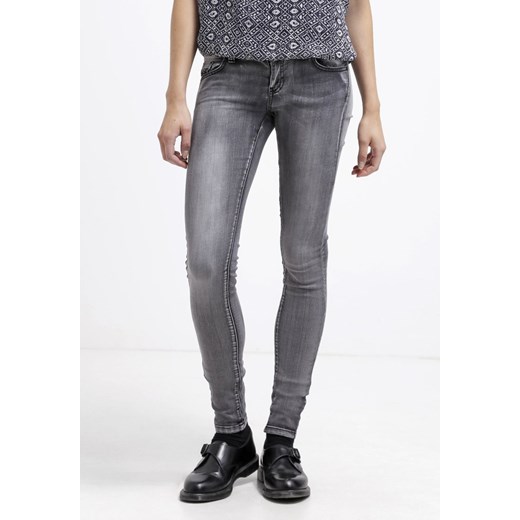 Vero Moda VMFIVE  Jeansy Slim fit light grey zalando  denim