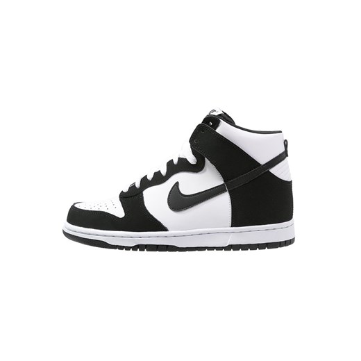 Nike Sportswear DUNK  Tenisówki i Trampki wysokie white/black zalando czarny ocieplane