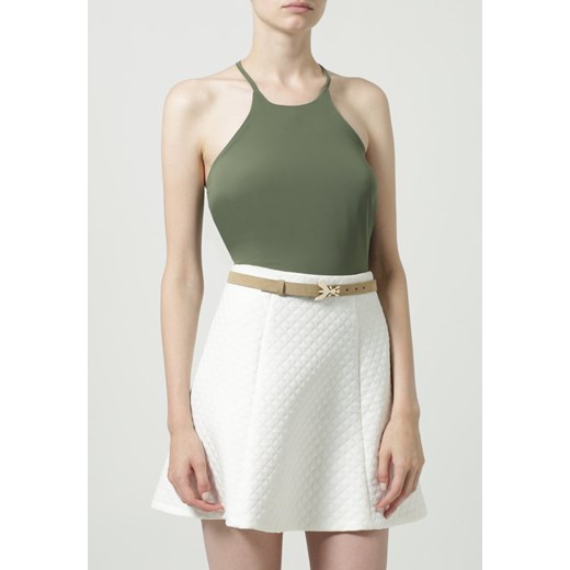 Patrizia Pepe Pasek vintage beige zalando bialy retro