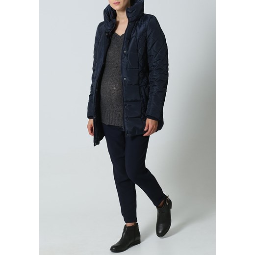Mama Licious MLBECCA Kurtka zimowa dark blue zalando czarny długie