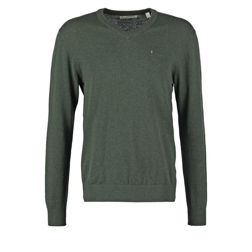 Esprit Sweter green zalando szary abstrakcyjne wzory