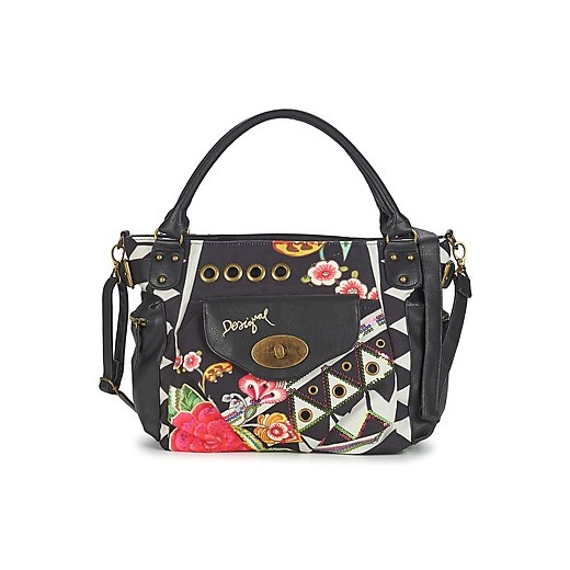 Desigual  Torby na ramię MCBEE BLACK AND WHITE  Desigual spartoo bialy damskie