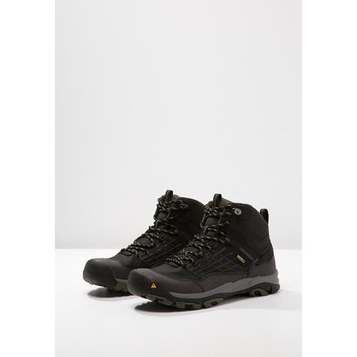 Keen SALTZMAN WP MID Buty trekkingowe black/forest night zalando czarny skóra ekologiczna