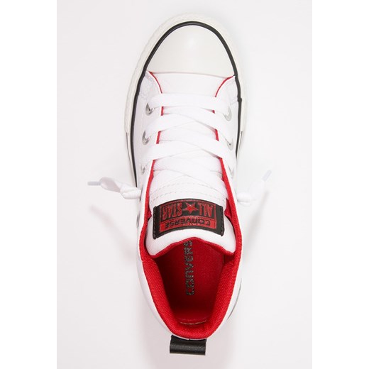 Converse CHUCK TAYLOR ALL STAR STREET MID Tenisówki i Trampki wysokie white/casino/black zalando bialy ocieplane