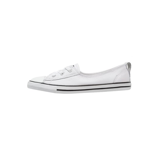 Converse CHUCK TAYLOR ALL STAR BALLET Tenisówki i Trampki white/black zalando szary abstrakcyjne wzory