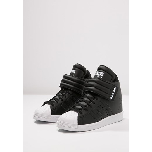 adidas Originals SUPERSTAR UP Tenisówki i Trampki wysokie core black/white zalando czarny lato