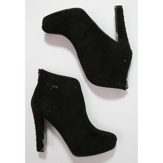 Laura Biagiotti Ankle boot black zalando czarny bez wzorów/nadruków