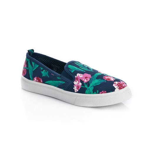 ATMOSPHERE TENISÓWKI TRAMPKI SLIP ON stili-pl zielony bez zapięcia