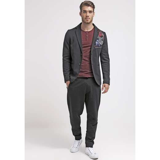 Desigual RICARDO Marynarka negro zalando szary bawełna