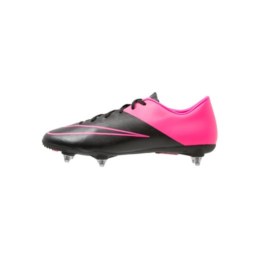 Nike Performance MERCURIAL VICTORY V SG Korki wkręty black/hyper pink zalando rozowy abstrakcyjne wzory