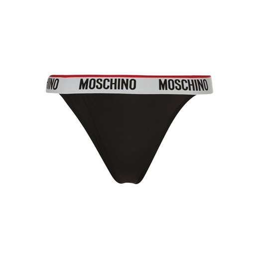 Moschino Underwear Stringi black zalando czarny dżersej