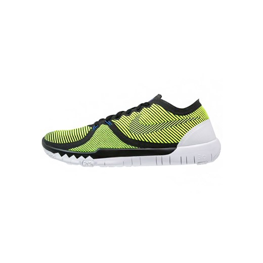 Nike Performance FREE TRAINER 3.0 V4 Obuwie treningowe black/volt/cactus/white zalando zielony abstrakcyjne wzory