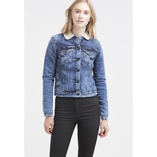 Calvin Klein Jeans SHARLEEN TRUCKER Kurtka jeansowa denim zalando niebieski denim