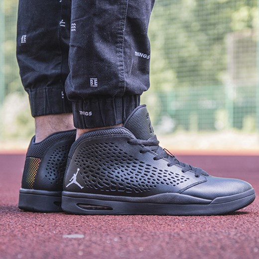 BUTY MĘSKIE SNEAKERSY NIKE JORDAN FLIGHT 2015 768905 010 sneakerstudio-pl zielony Buty do koszykówki męskie