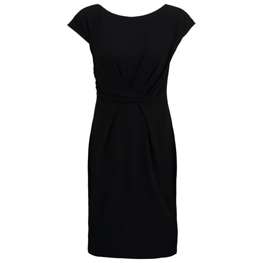 Esprit Collection Sukienka z dżerseju black zalando czarny bez wzorów/nadruków
