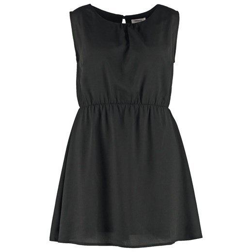 Zalando Essentials Sukienka letnia black zalando szary bez wzorów/nadruków