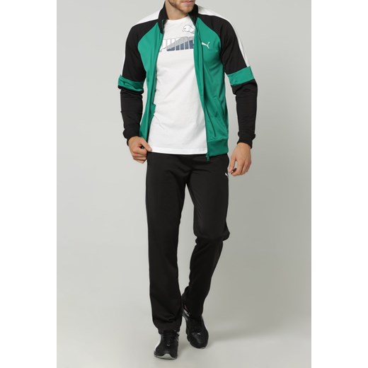 Puma FUN Dres ultramarine green/black/white zalando czarny fitness