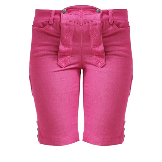 Anna Field Szorty jeansowe pink zalando rozowy bawełna