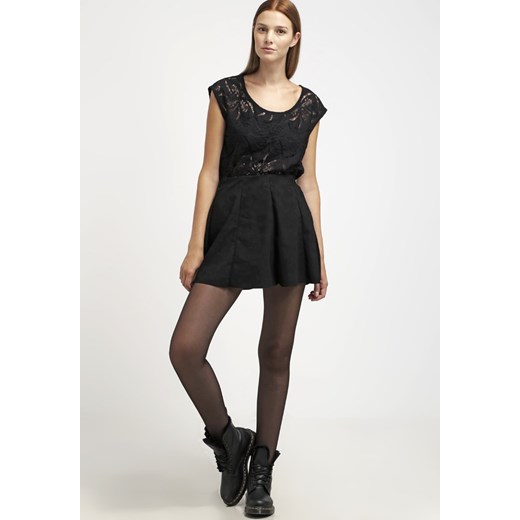 ONLY ONLNEOLINE  Spódnica mini black zalando  glamour