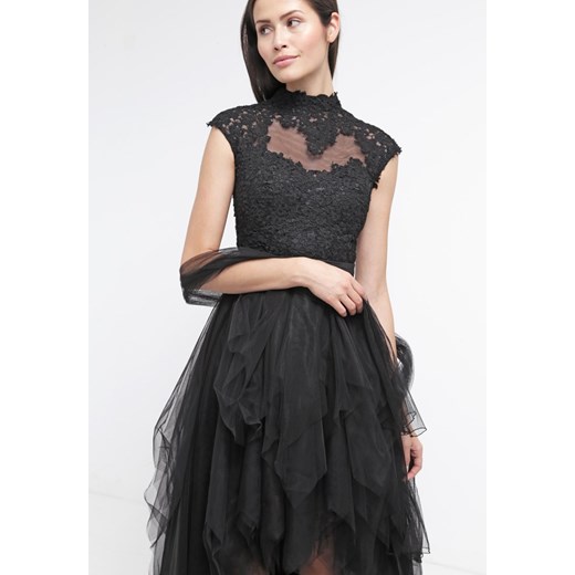 Unique Suknia balowa black zalando  boho