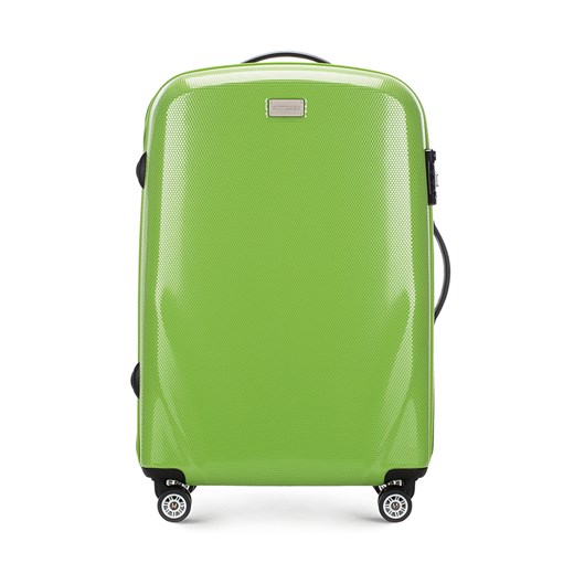 56-3-57X-80 Komplet walizek na kółkach wittchen zielony poliester