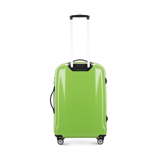 56-3-57X-80 Komplet walizek na kółkach wittchen zielony z zamkiem