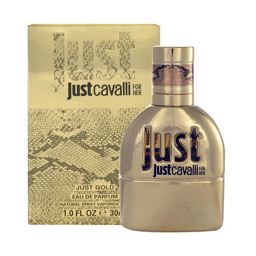 Roberto Cavalli Just Cavalli Gold for Her 30ml W Woda perfumowana perfumy-perfumeria-pl szary 