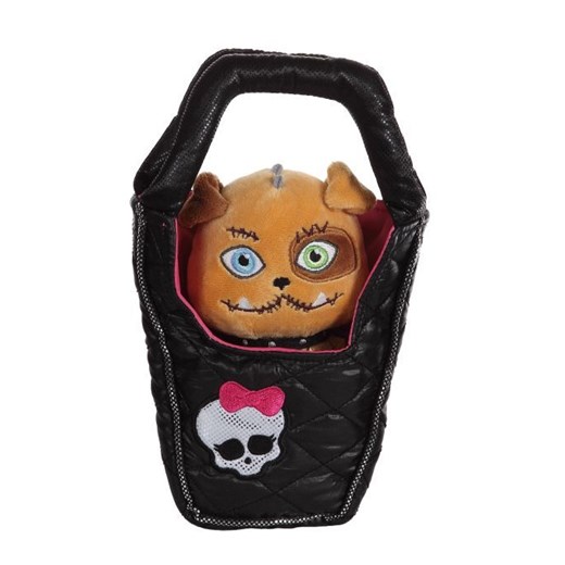 Monster High, maskotka Pies w torebce - Odzież dziecięca w promocji 3za2! empik czarny Monster High