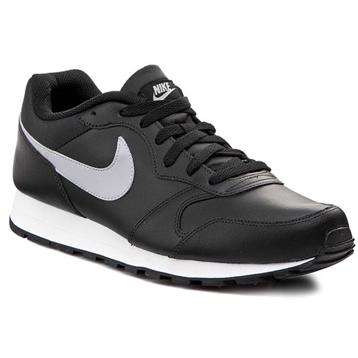 Sneakersy NIKE - Md Runner 2 Leather 749795 001 Black/Wolf Grey eobuwie-pl szary casual