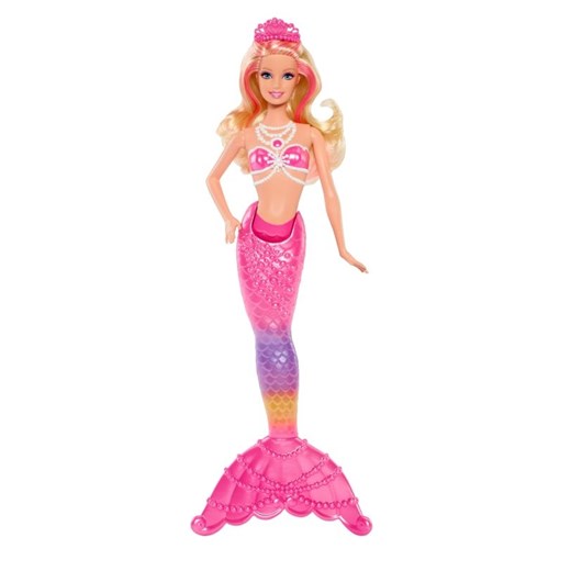 Barbie, Perłowa Księżniczka, lalka Lumina - Darmowa dostawa do salonów empik! smyk-com rozowy Księżniczki