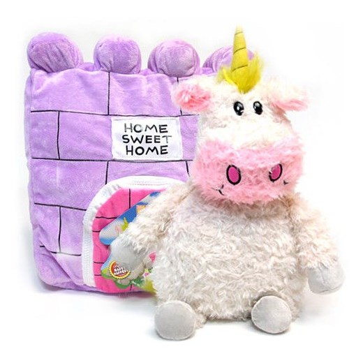 Happy Nappers, Jednorożec, maskotka - Darmowa dostawa do salonów empik! smyk-com rozowy 