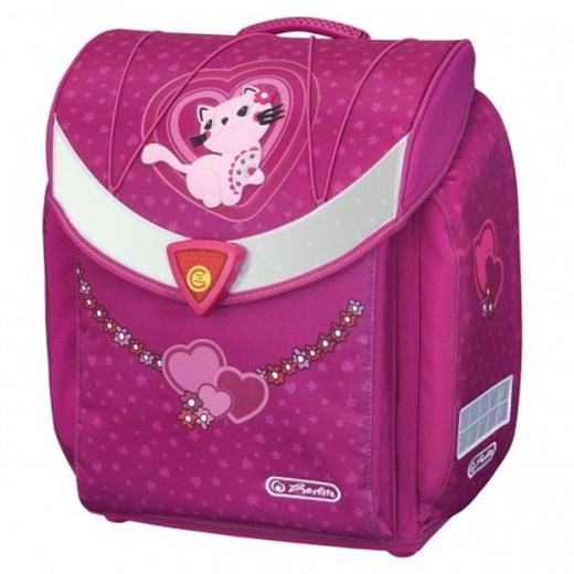 Herlitz, Tornister Flexi, Kitty Cat - Darmowa dostawa do salonów empik! smyk-com fioletowy Hello Kitty