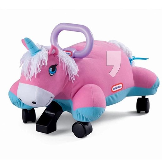 Little Tikes, Jednorożec, jeździk, poduszka - Darmowa dostawa do salonów empik! smyk-com rozowy