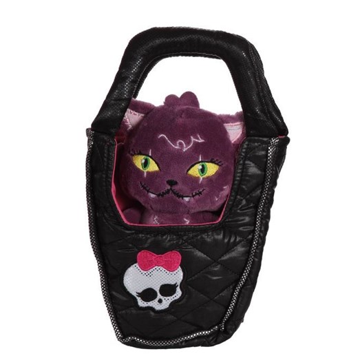 Monster High, maskotka Kot w torebce - Darmowa dostawa do salonów empik! smyk-com czarny Monster High