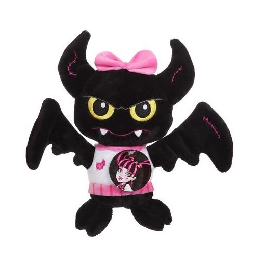 Monster High, pluszowy potworek Nietoperz - Darmowa dostawa do salonów empik! smyk-com czarny Monster High