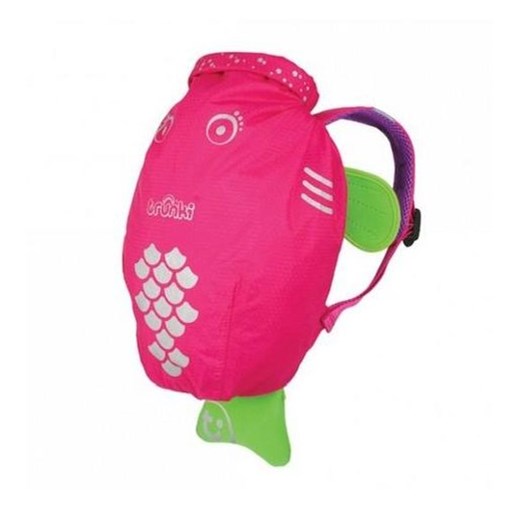 Trunki, Rybka, Plecak wodoodporny, różowy - Darmowa dostawa do salonów empik! smyk-com rozowy