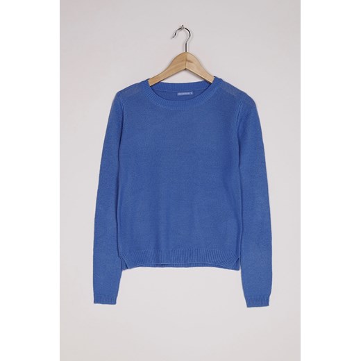 Round neck sweater terranova niebieski 