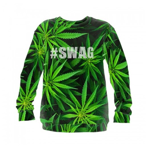 Bluza SWAG drswag zielony jesień