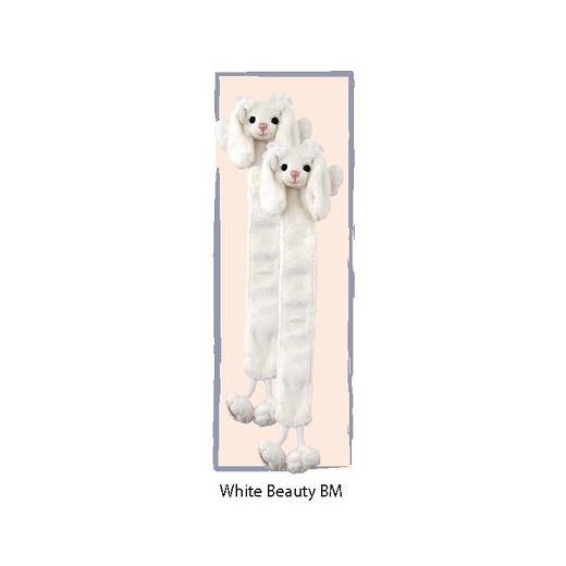Bukowski, zakładka pluszowa do książki Miś White Beauty - Darmowa dostawa do salonów empik! smyk-com bezowy