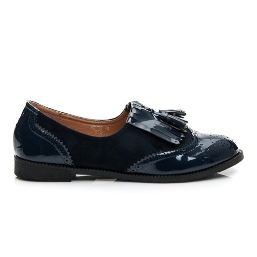 BUTY RETRO Z FRĘDZLAMI czasnabuty-pl czarny boho