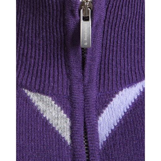 Sweter męski Brooksfield sportofino-pl granatowy zima