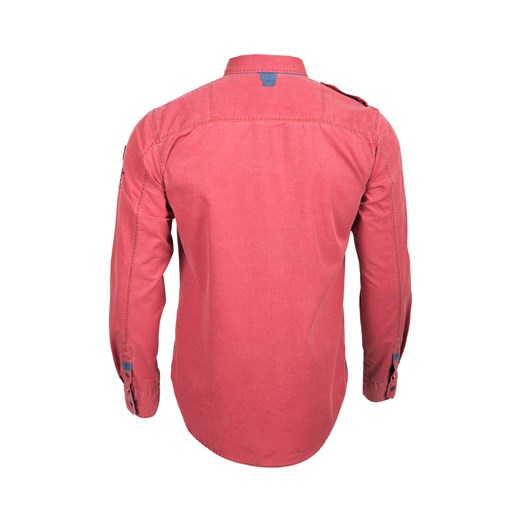 Koszula męska Aeronautica sportofino-pl rozowy elegancki