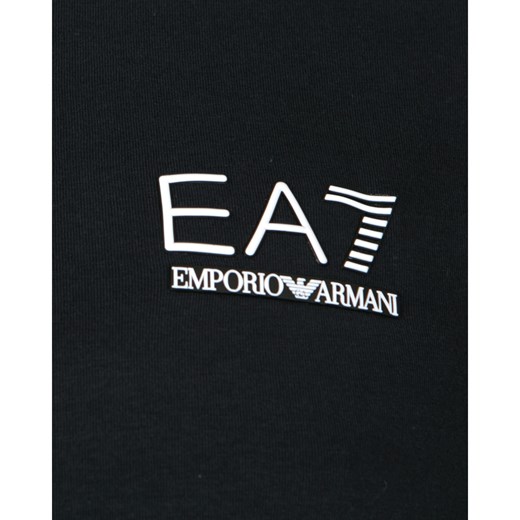 T-shirt męski EA7 Emporio Armani sportofino-pl szary T-shirty