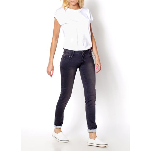 Klasyczne jeansowe rurki zoio-pl bialy Jeansy damskie rurki
