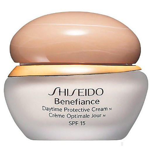Shiseido BENEFIANCE Daytime Protective Cream SPF 15 40ml W Krem do twarzy perfumy-perfumeria-pl bezowy kremy